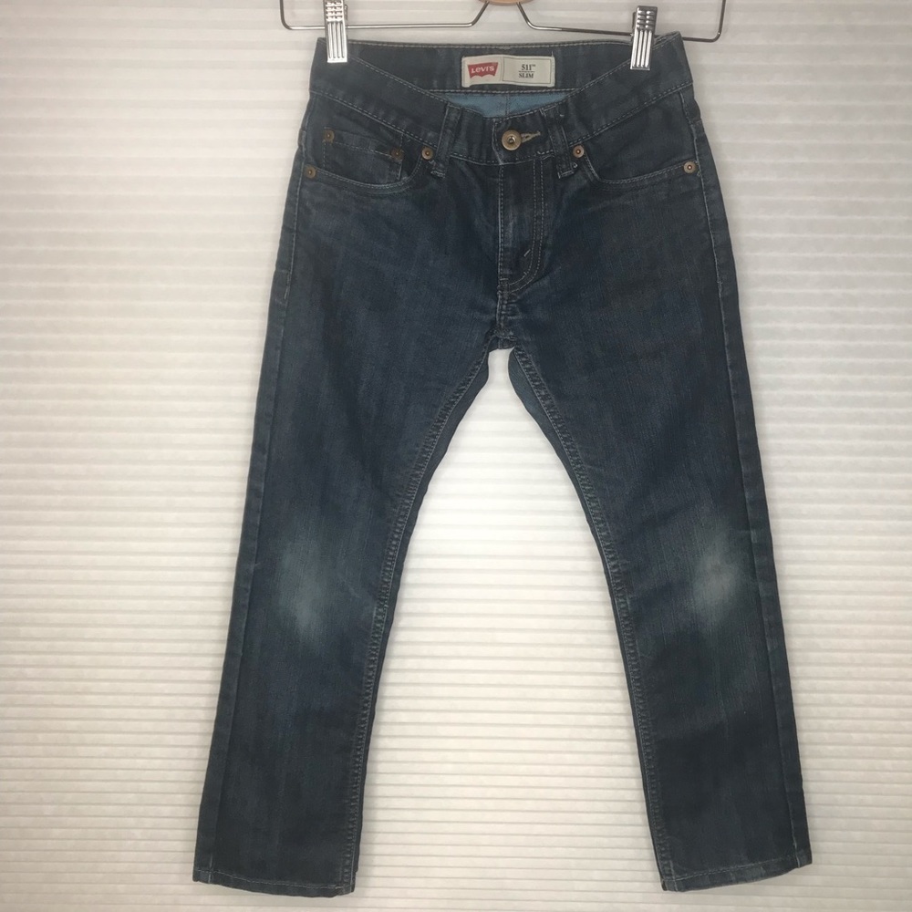 Levi’s 511 slim straight leg blue jeans Sz 8 reg